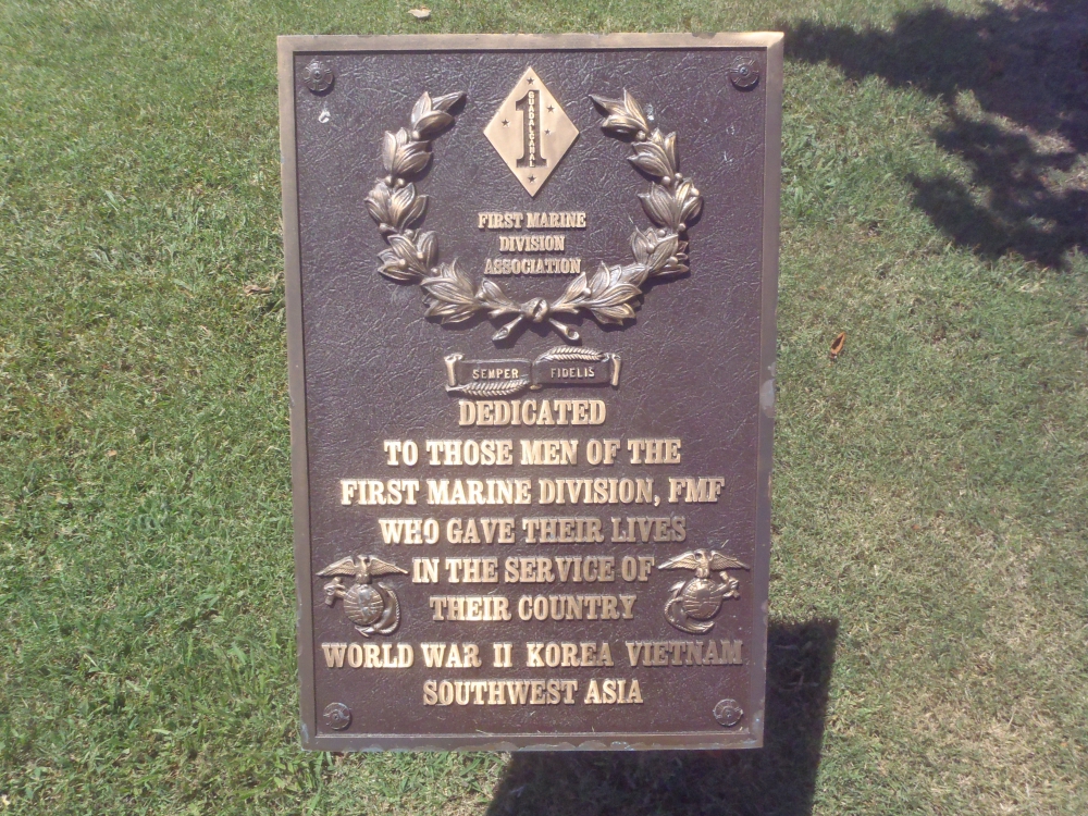 First Marine Division Memorial