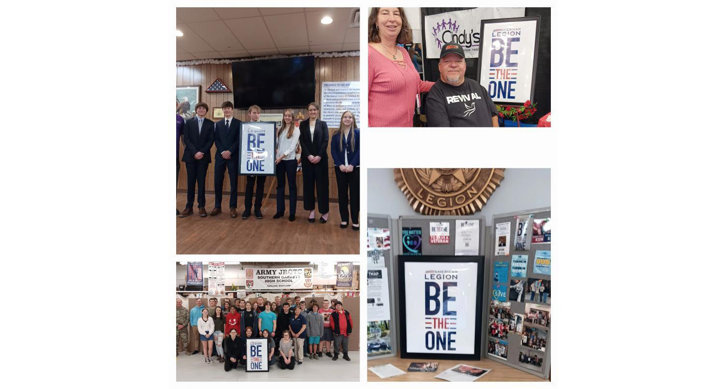 Legionnaire working to ensure posts are promoting Be the One
