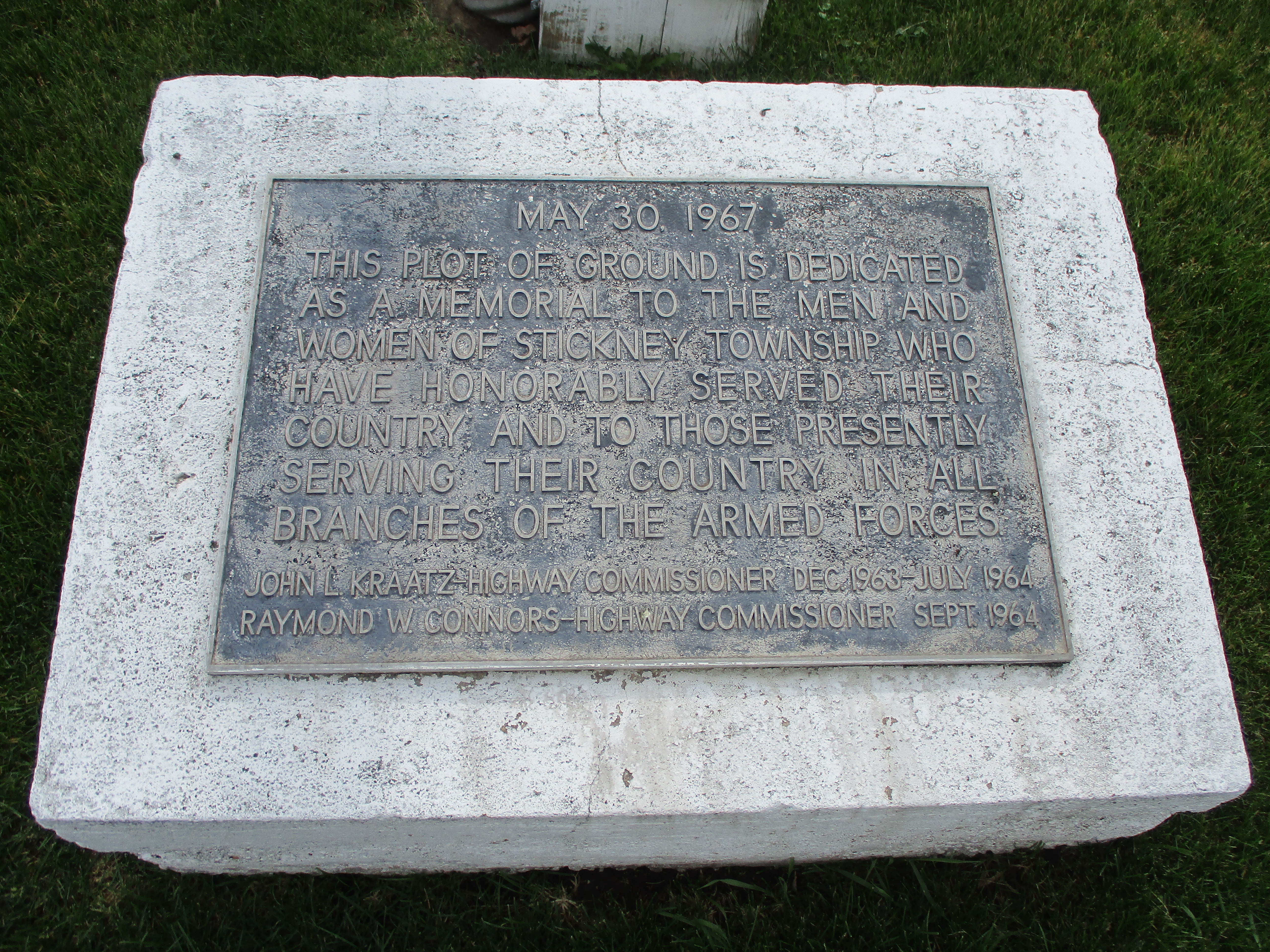 Stickney Township Veterans Memorial