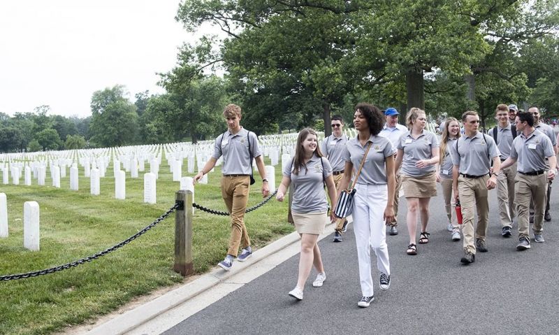 Recognition of service, sacrifice at the forefront of scholars visit to DC