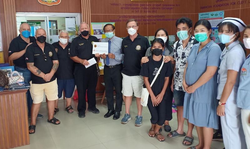 American Legion Post TH01 donates to Tawanchai Foundation