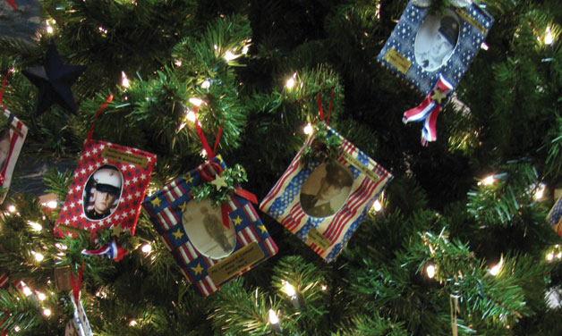 A tree full of heroes faces
