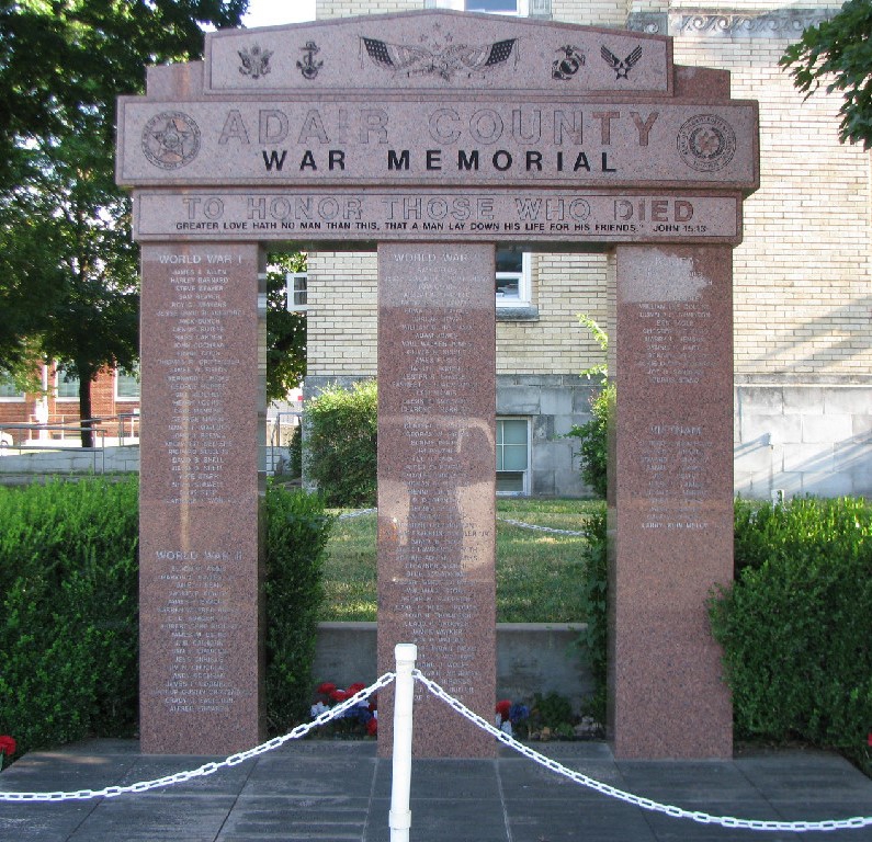 Adair County War Memorial