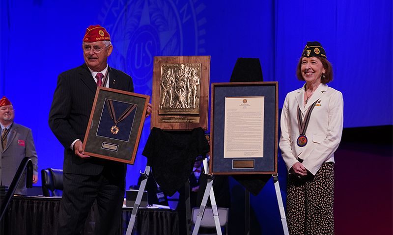 Combat nurse praises Legion for decades of support