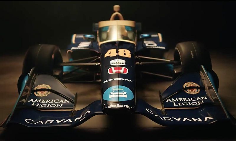 First livery for Legion-sponsored IndyCar revealed