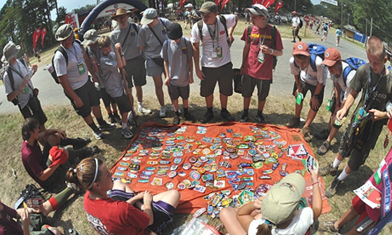 Bartering a part of National Jamboree