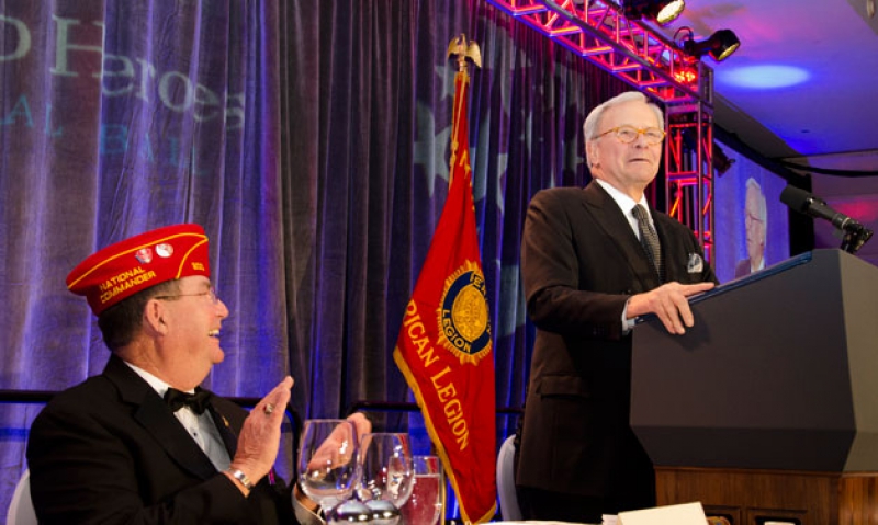 Brokaw: honored to do the honoring