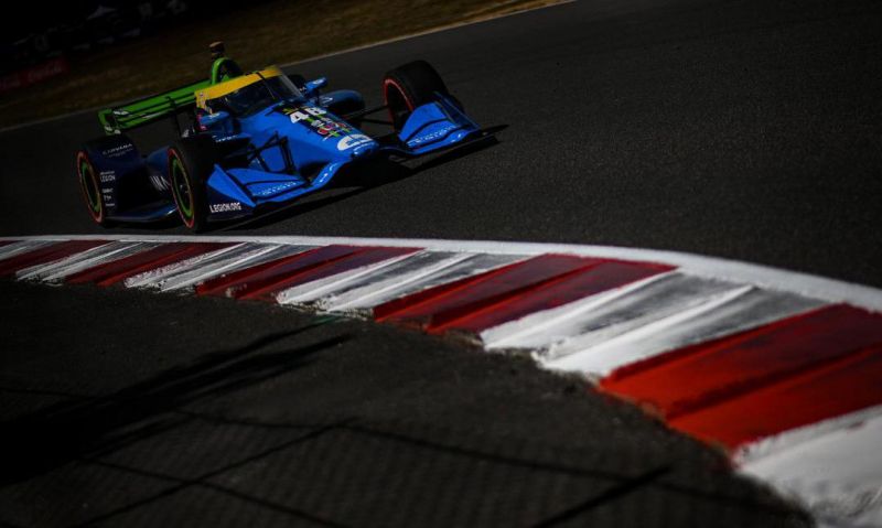 Crash put Johnson in 24th place at Portland race