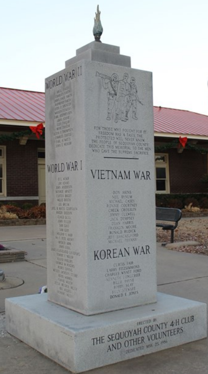Sallisaw Veteran's Memorial, Sallisaw, Oklahoma
