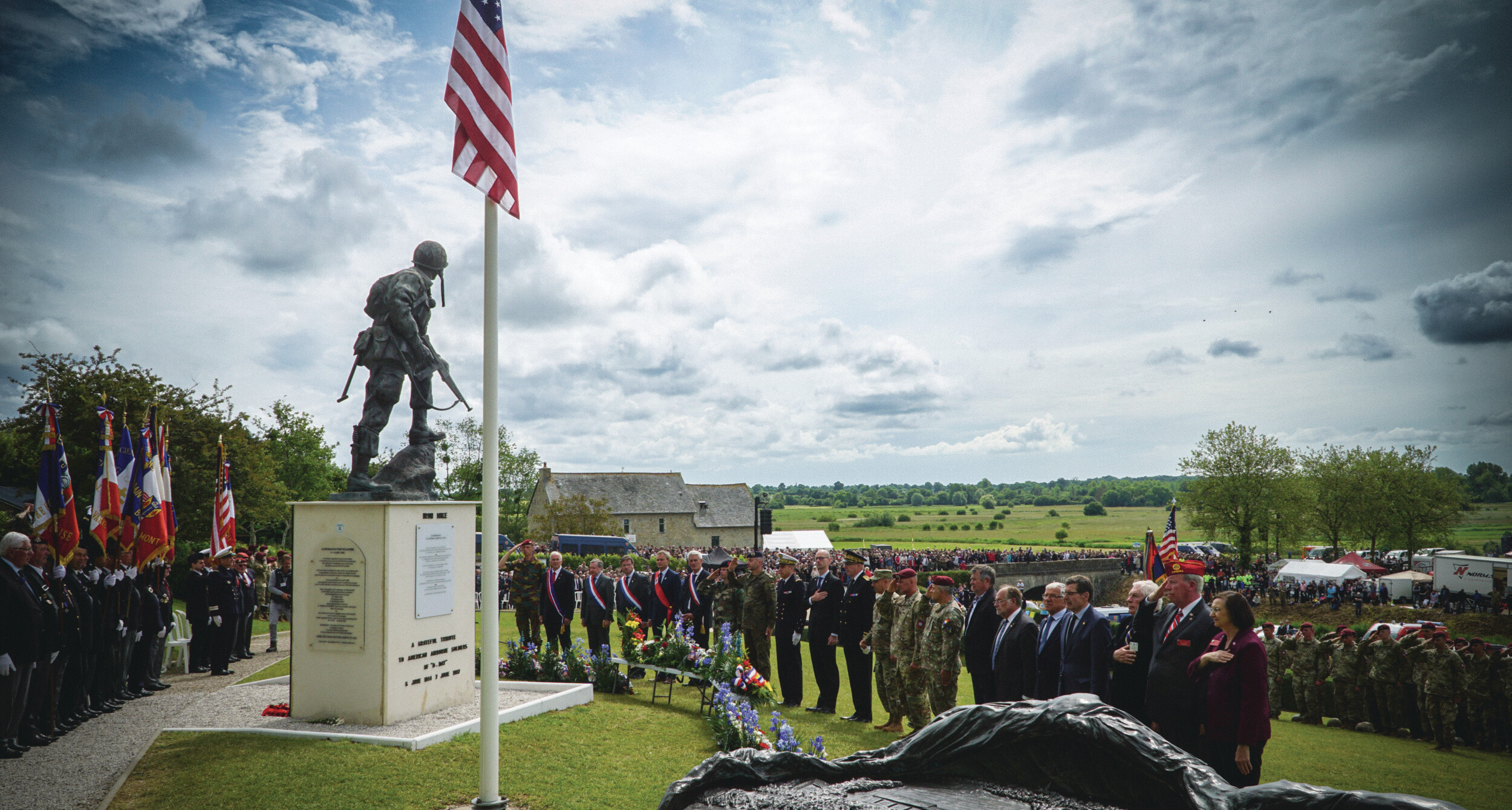 American Legion Family at 75th anniversary of the D-Day invasion