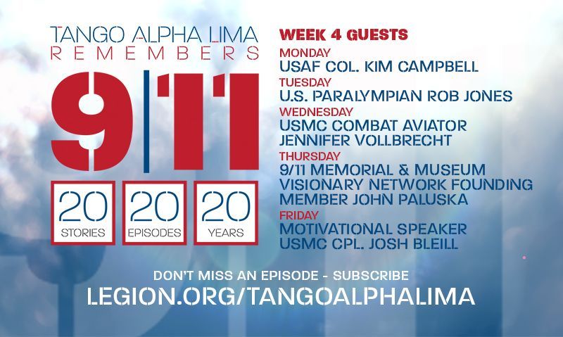 Special 9/11 podcast series finishes strong this week