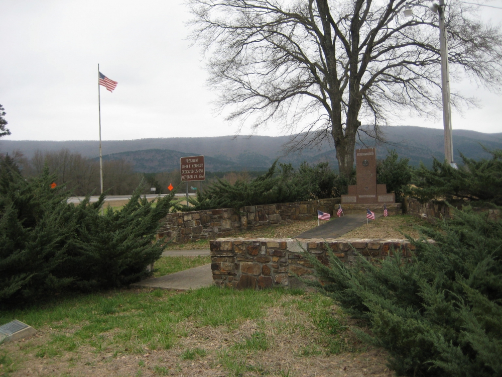 President John F. Kennedy Dedication of U.S. Highway 259 - October 29, 1961 - Memorial