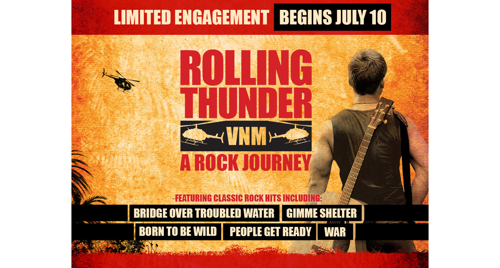 Discounted tickets to Vietnam War ‘rock journey’ available to Legionnaires