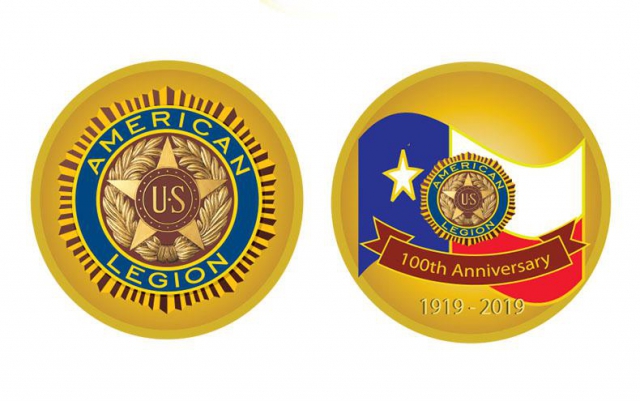 Texas issues a centennial challenge coin