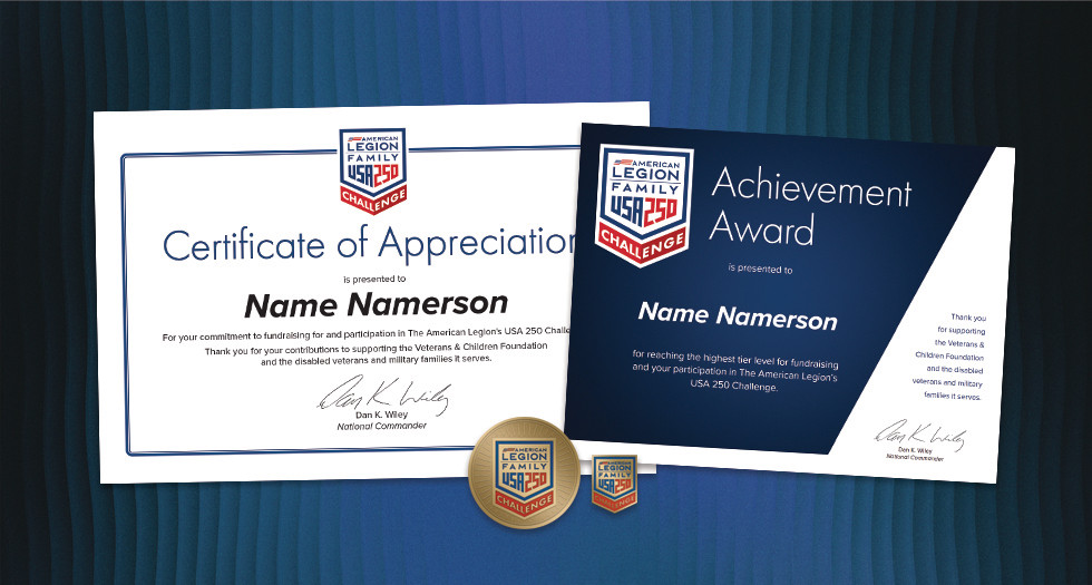 New USA 250 Challenge fundraising incentives