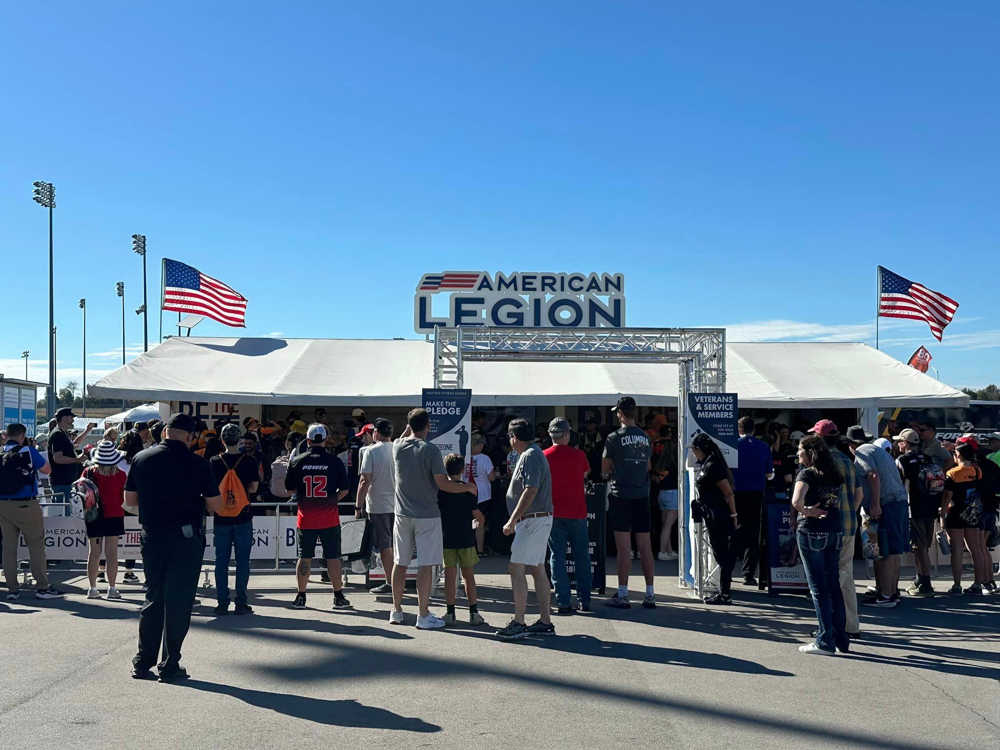 The American Legion’s Be the One activation display will be present in the Fan Zone prior to the Army-Navy Game. 