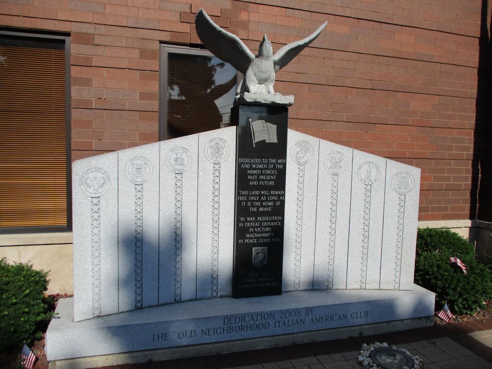 Old Neighborhood Italian American Club Veterans Memorial