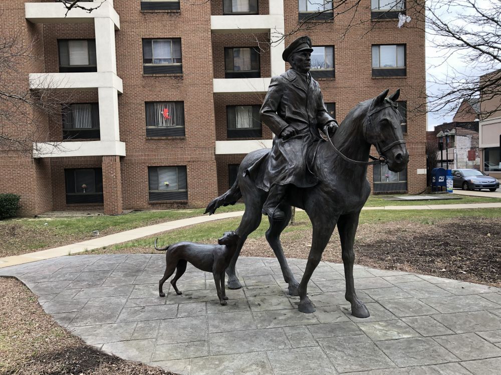 General Marshall Equestrian Statue
