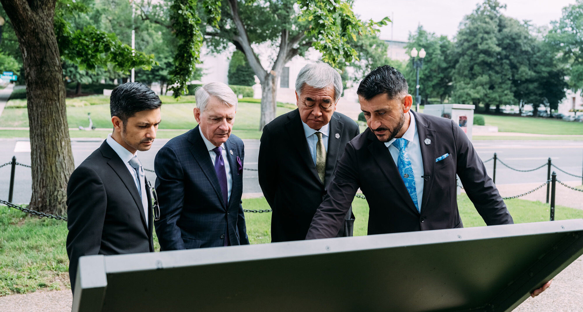 Kengo Kuma & Associates took over as designers of the Global War on Terrorism Memorial in October 2024 and are working on concepts for the memorial. (GWOT Foundation photo)