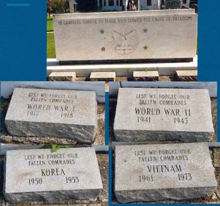 Patchoque Veterans of All Wars Memorial Wall