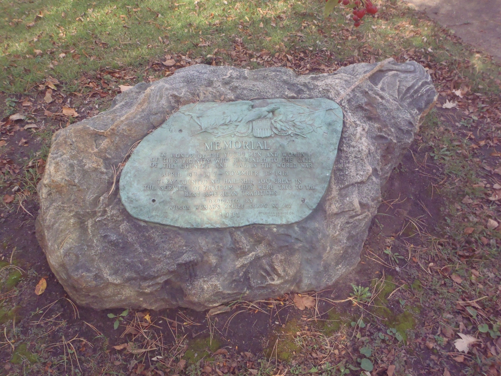 Graver Park World War I Memorial