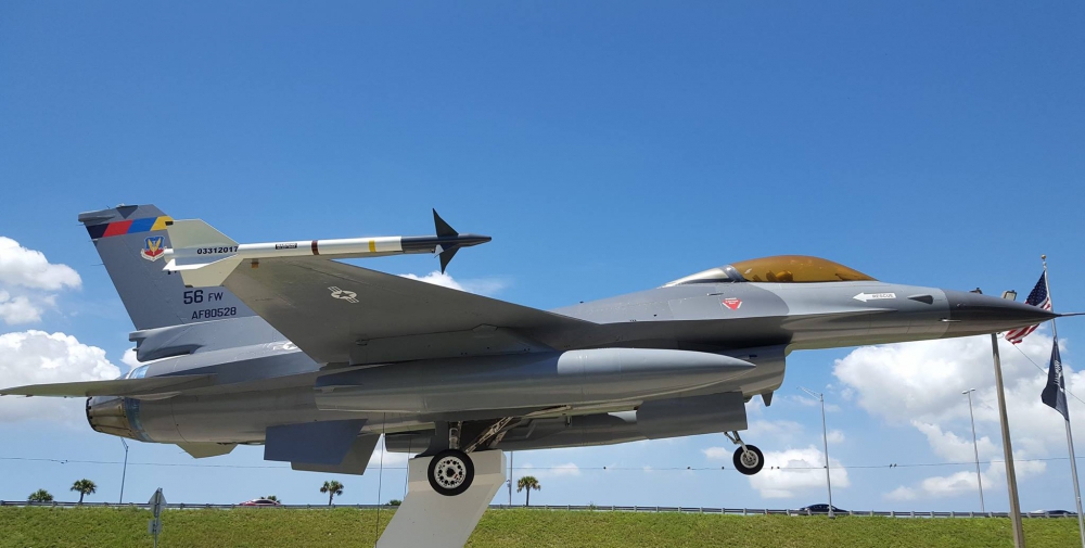 F-16 Aircraft Monument