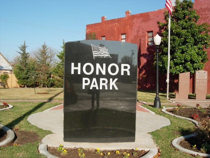 Honor Park Logan County Veterans Monument