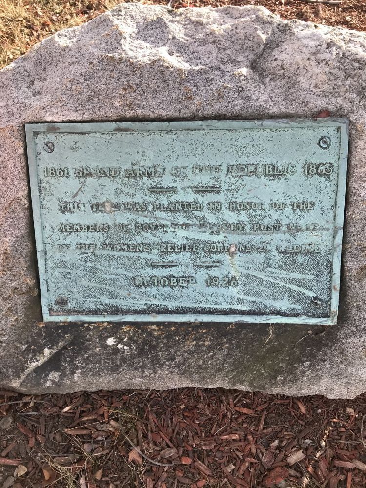 Civil War Plaque, Racine, Wisconsin
