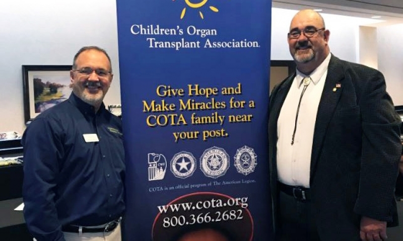 Legion Family lends helping hands to young transplant patients