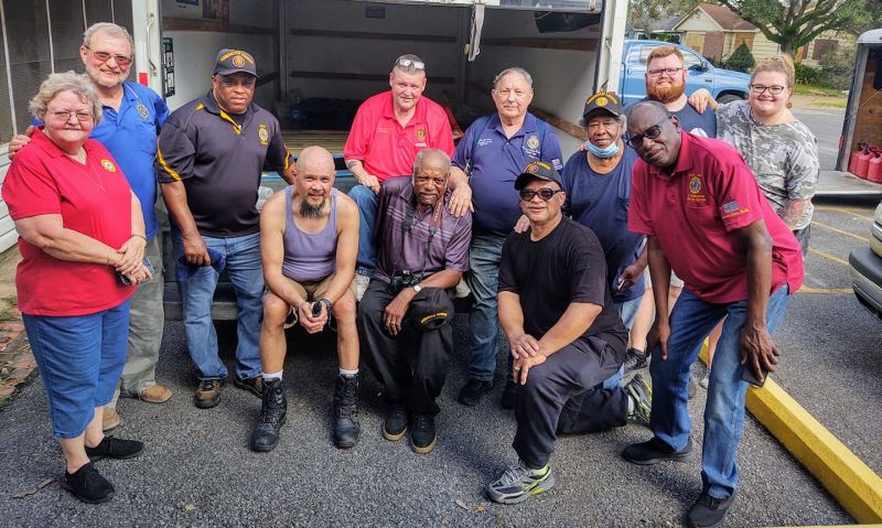 Legion posts across south jump in to help after Hurricane Laura