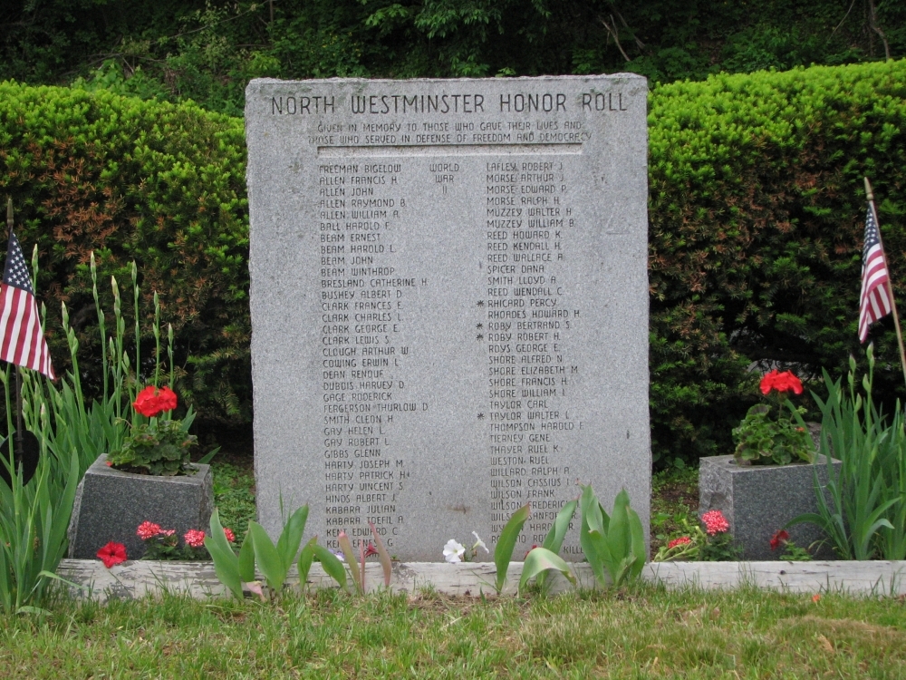 North Westminster Honor Roll Memorial