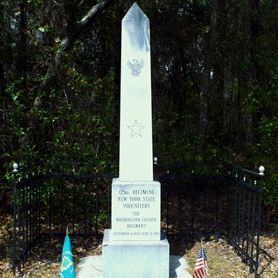 123rd New York State Volunteers, Bentonville Battlefield, Four Oaks