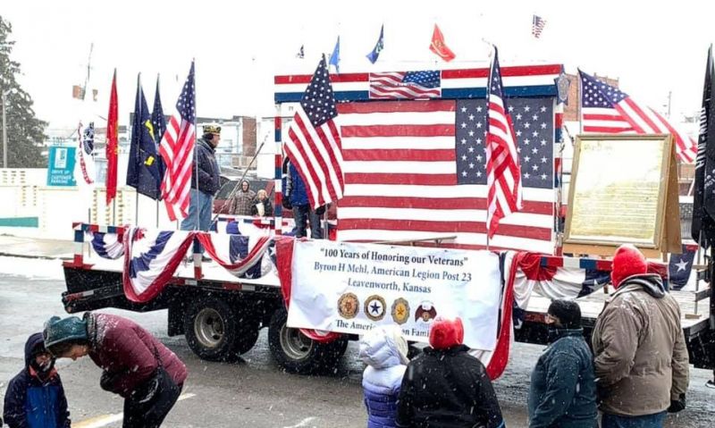 Cold temps don't stand in way of Veterans Day events