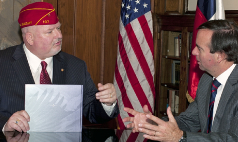 Legion honors Chilean miners' rescue