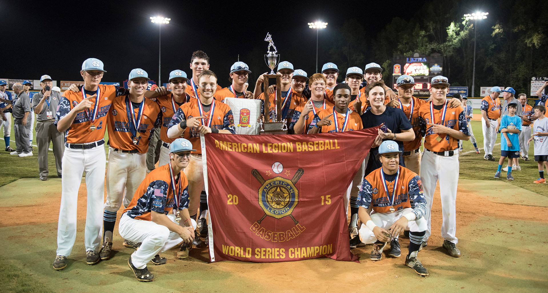 The 2015 American Legion World Series champions from Chapin-Newberry, S.C.