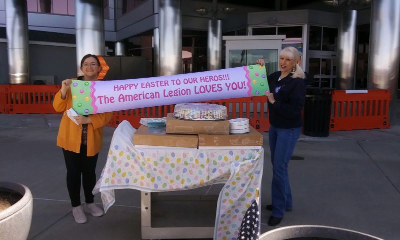Pennsylvania Legionnaires bring Easter to VA facility's veterans