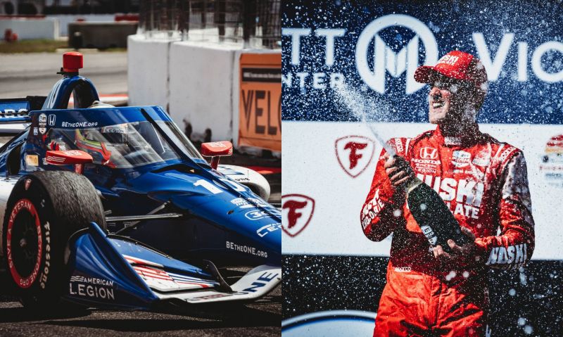 Ericsson wins INDYCAR SERIES opener, Palou 8th in American Legion Honda in Firestone Grand Prix