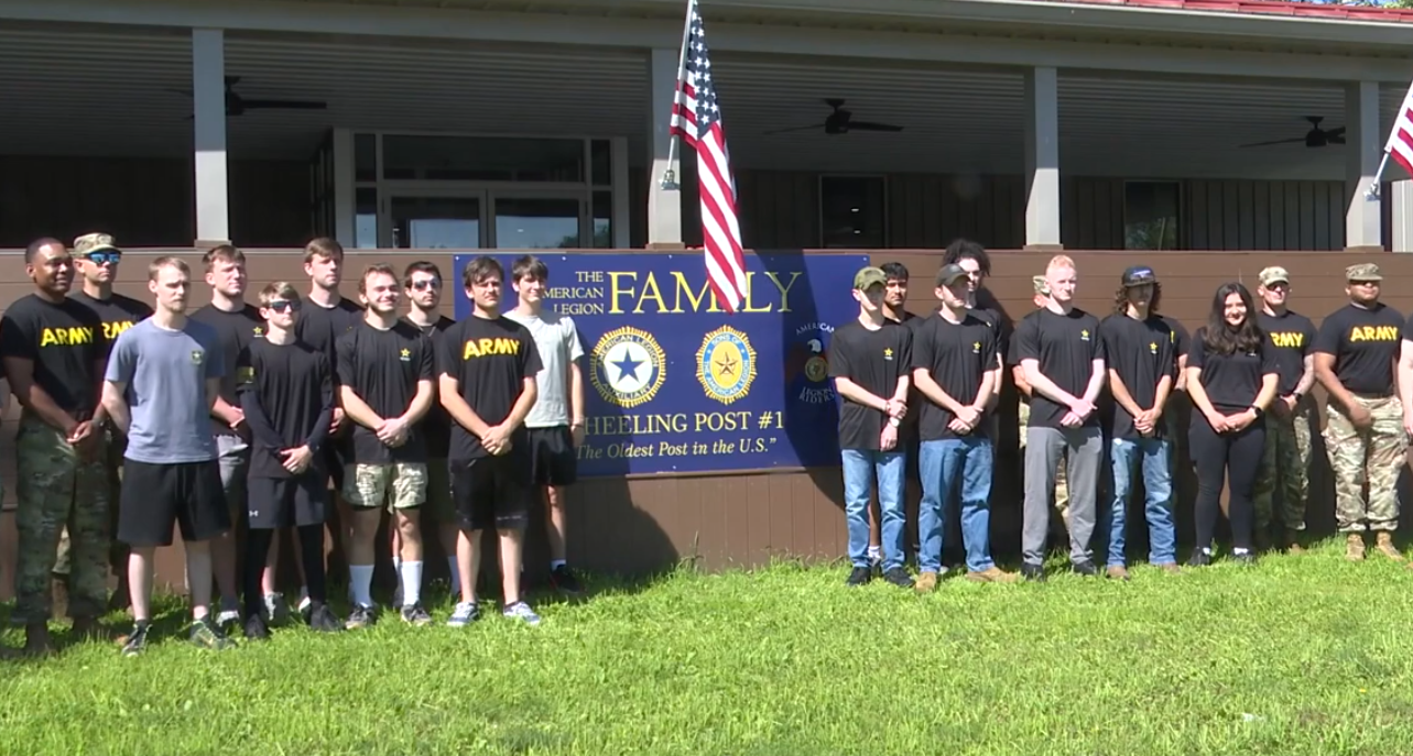 Legion post shows appreciation to 20-plus Army recruits