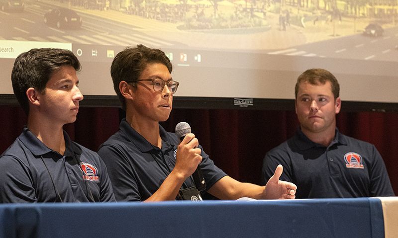 Alumni give their advice to Boys Nation 75