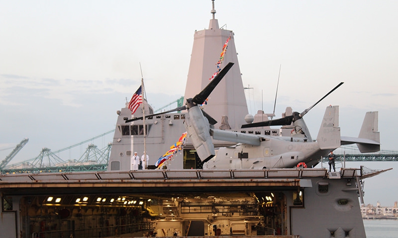 Legionnaires attend LA Fleet Week