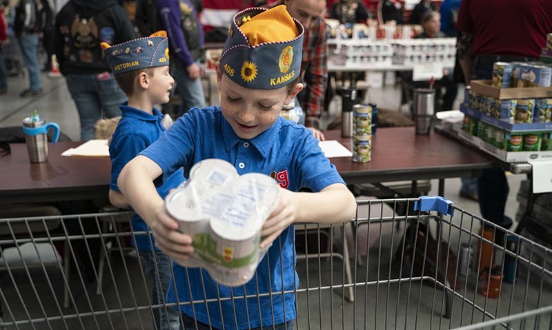 Legion Family fills bellies, warms hearts at Fort Riley