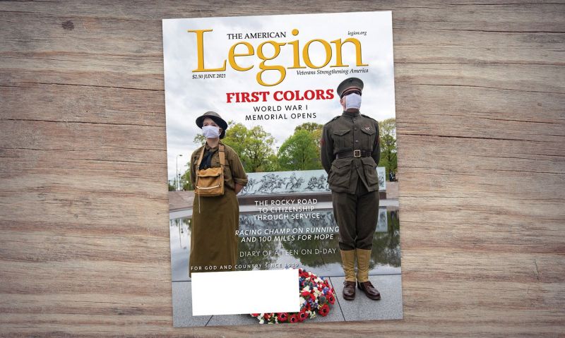 June American Legion Magazine spotlights citizenship through service, new National WWI Memorial