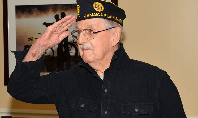 96-year-old World War II veteran joins the Legion