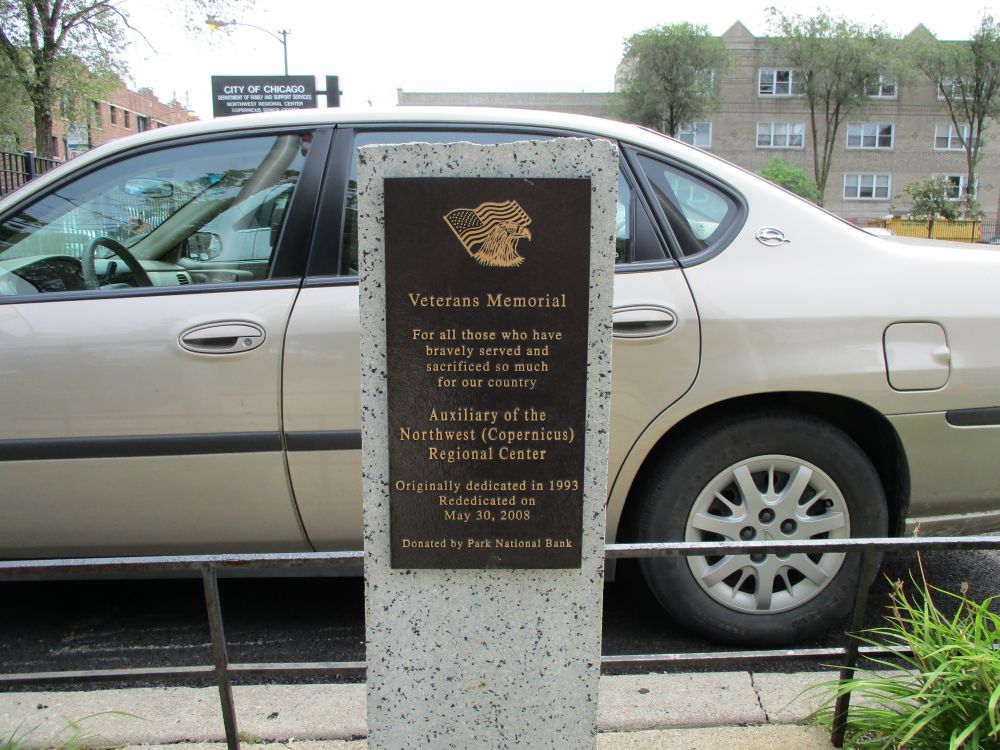 Auxiliary of the Northwest Copernicus Regional Center Veterans Memorial