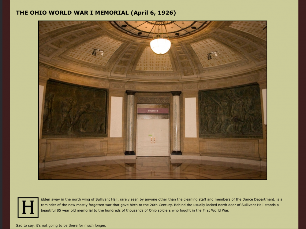 World War I Memorial