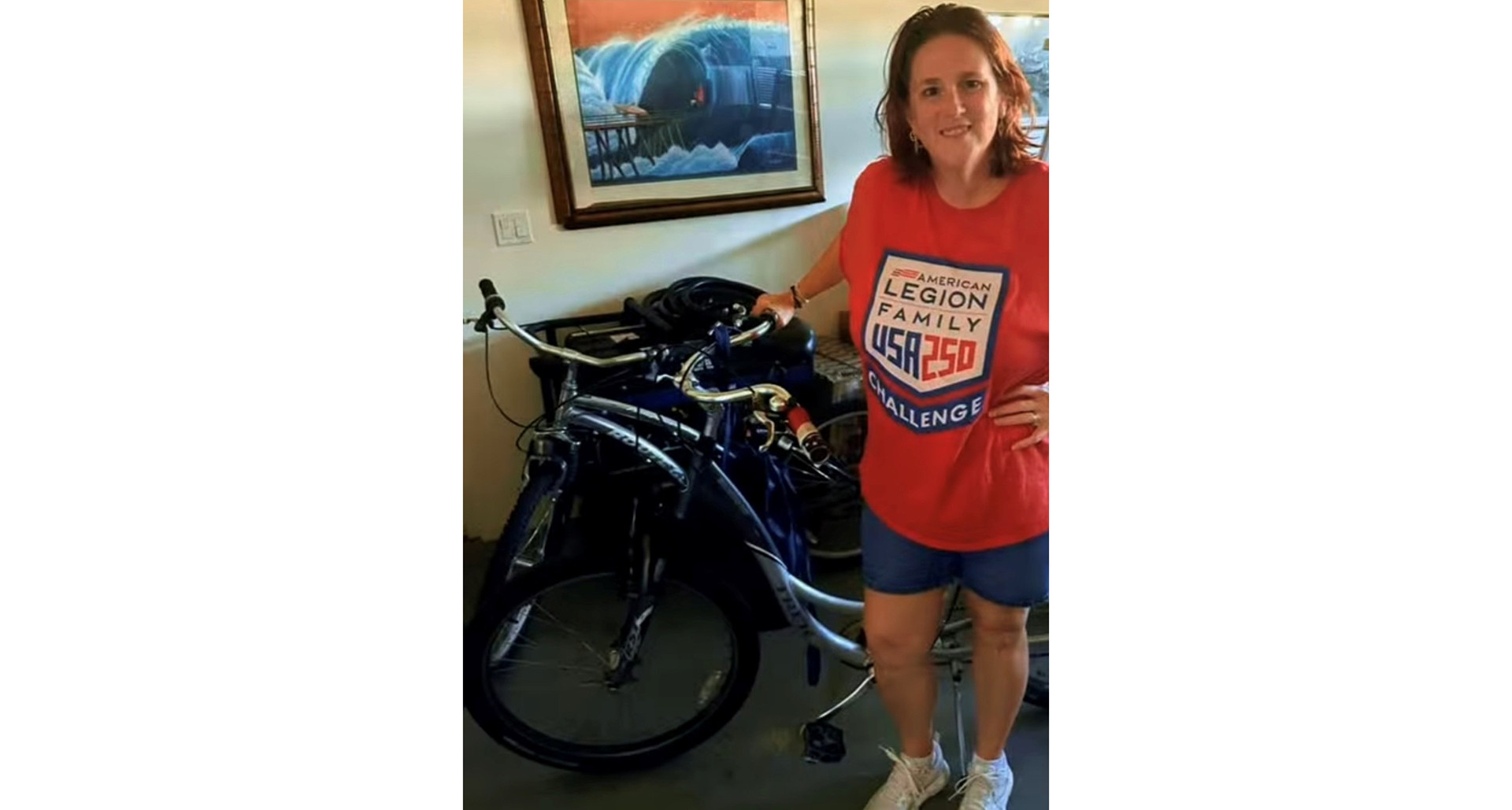 Auxiliary member tackles all three USA 250 Challenge categories