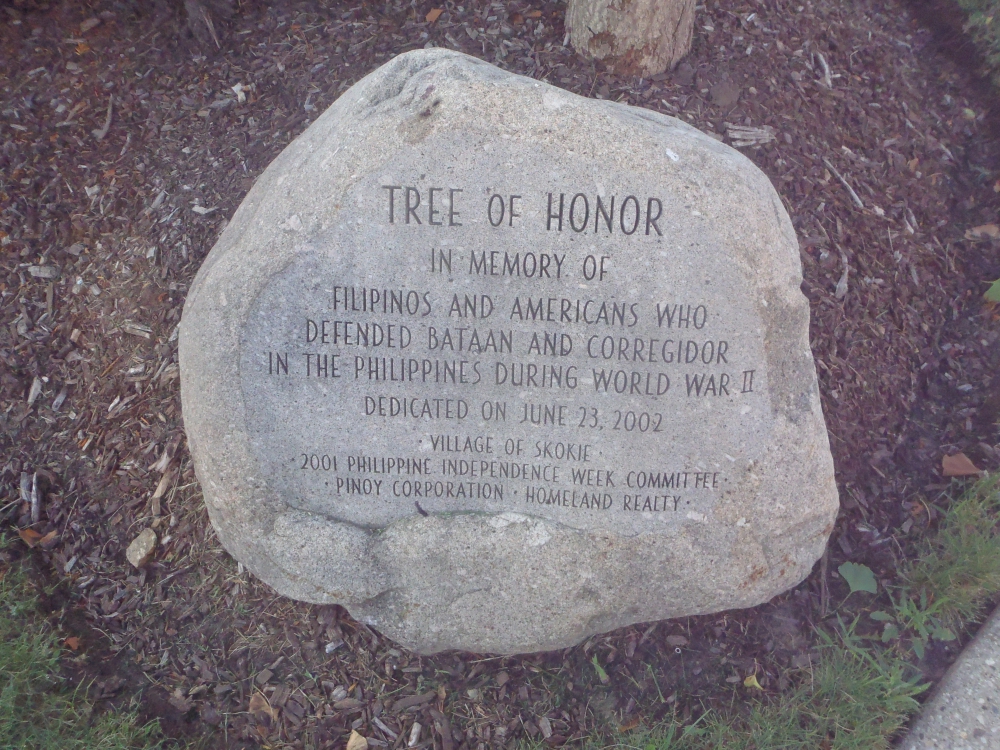 Tree of Honor Bataan-Corregidor Memorial