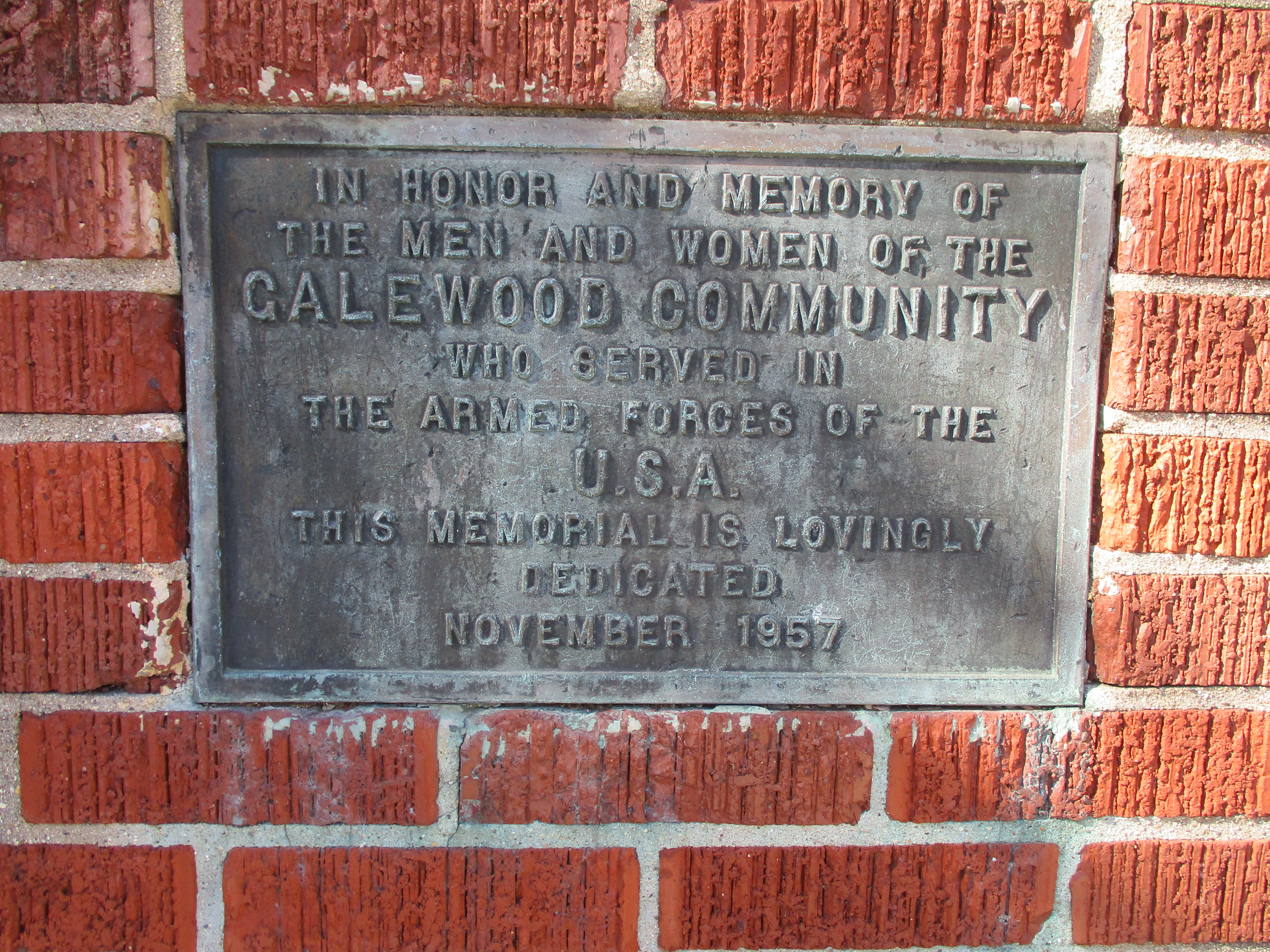 Galewood Veterans' Memorial