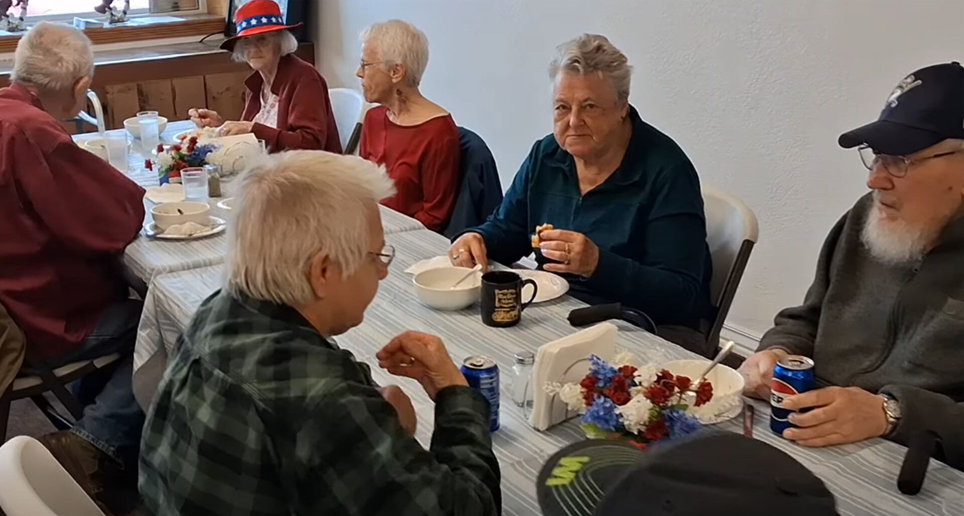 Auxiliary unit providing both camarederie and sustenance to area senior citizens