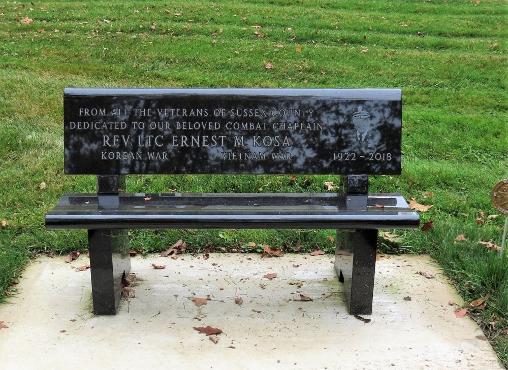 Rev. LTC Ernest M. Kosa Memorial, Lafayette, New Jersey